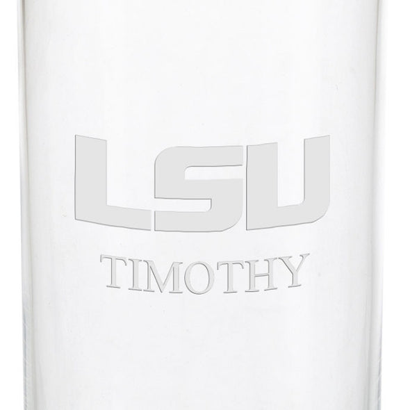 LSU Iced Beverage Glass Shot #3