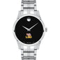 LSU Men's Movado Collection Stainless Steel Watch with Black Dial Shot #2