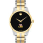 LSU Men's Movado Collection Two-Tone Watch with Black Dial Shot #2