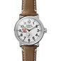 LSU Shinola Watch, The Runwell 41 mm White Dial Shot #2