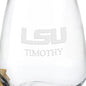 LSU Stemless Wine Glasses Shot #3