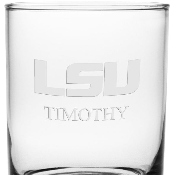 LSU Tumbler Glasses - Made in USA Shot #3