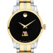 LSU Women's Movado Collection Two-Tone Watch with Black Dial