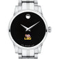 LSU Women's Movado Stainless Steel Watch with Black Dial Shot #1