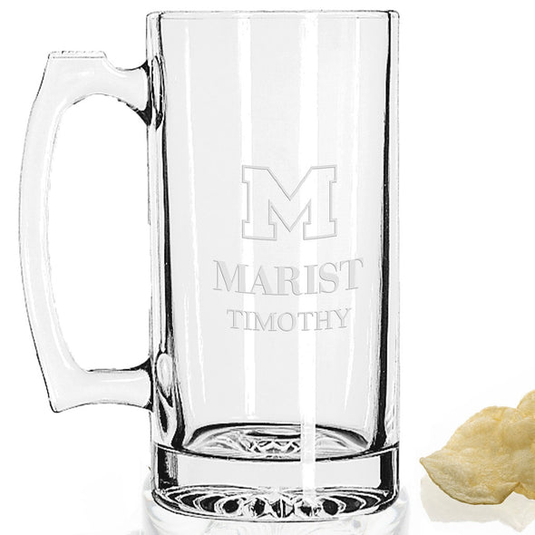 Marist 25 oz Beer Mug Shot #2