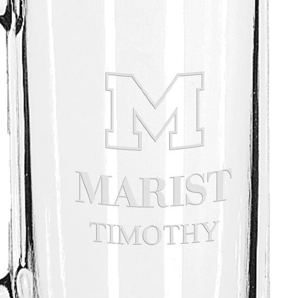 Marist 25 oz Beer Mug Shot #3