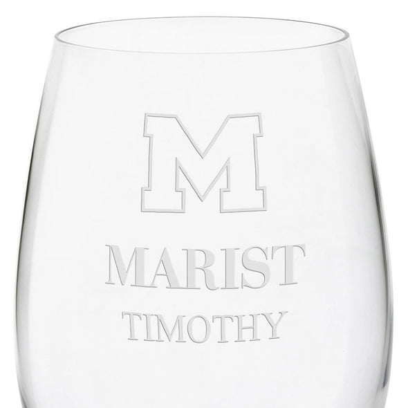 Marist Red Wine Glasses Shot #3