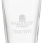 Marquette 16 oz Pint Glass Shot #3