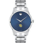 Marquette Men's Movado Collection Stainless Steel Watch with Blue Dial Shot #2