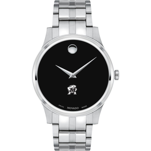 Maryland Men&#39;s Movado Collection Stainless Steel Watch with Black Dial Shot #2