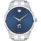 Maryland Men's Movado Collection Stainless Steel Watch with Blue Dial Shot #1