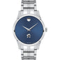 Maryland Men's Movado Collection Stainless Steel Watch with Blue Dial Shot #2