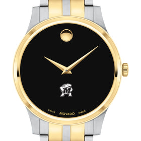 Maryland Men&#39;s Movado Collection Two-Tone Watch with Black Dial Shot #1