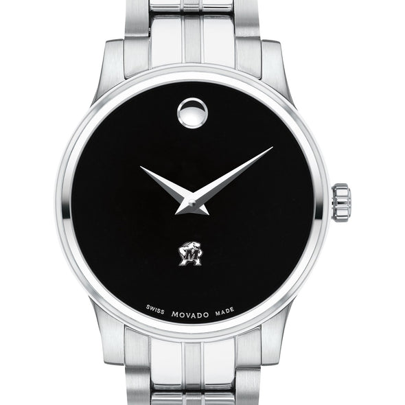 Maryland Women&#39;s Movado Stainless Steel Watch with Black Dial Shot #1