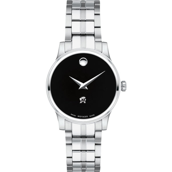 Maryland Women&#39;s Movado Stainless Steel Watch with Black Dial Shot #2