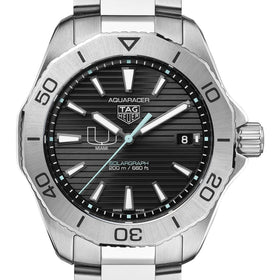 Miami Men&#39;s TAG Heuer Steel Solargraph Aquaracer with Black Dial Shot #1