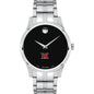 Miami University Men's Movado Collection Stainless Steel Watch with Black Dial Shot #2