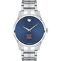 Miami University Men's Movado Collection Stainless Steel Watch with Blue Dial Shot #2