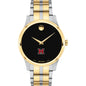 Miami University Men's Movado Collection Two-Tone Watch with Black Dial Shot #2