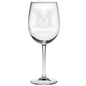 Miami University Red Wine Glasses - Made in the USA Shot #2