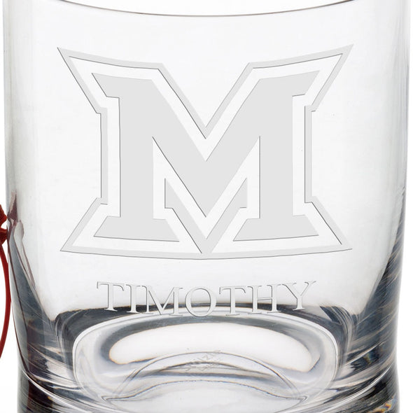 Miami University Tumbler Glasses Shot #3