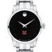 Miami University Women's Movado Stainless Steel Watch with Black Dial