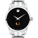 Miami Women's Movado Stainless Steel Watch with Black Dial