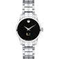 Miami Women's Movado Stainless Steel Watch with Black Dial Shot #2