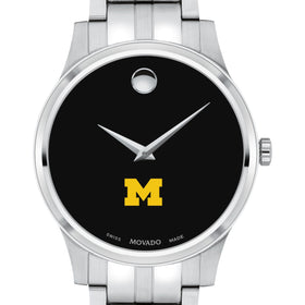 Michigan Men&#39;s Movado Collection Stainless Steel Watch with Black Dial Shot #1