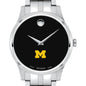 Michigan Men's Movado Collection Stainless Steel Watch with Black Dial Shot #1