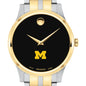 Michigan Men's Movado Collection Two-Tone Watch with Black Dial Shot #1