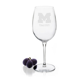 Michigan Red Wine Glasses Shot #1