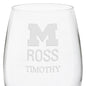 Michigan Ross Red Wine Glasses Shot #3