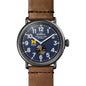 Michigan Ross Shinola Watch, The Runwell 47 mm Midnight Blue Dial Shot #2