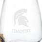 Michigan State Stemless Wine Glasses Shot #3