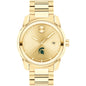 Michigan State University Men's Movado BOLD Gold with Date Window Shot #2