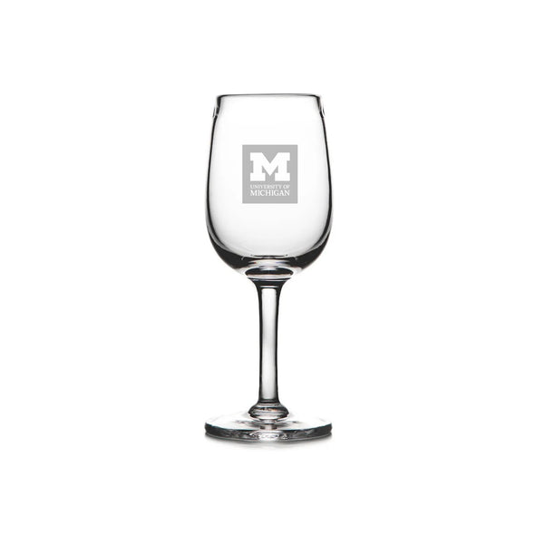 Michigan White Wine Glass by Simon Pearce Shot #1