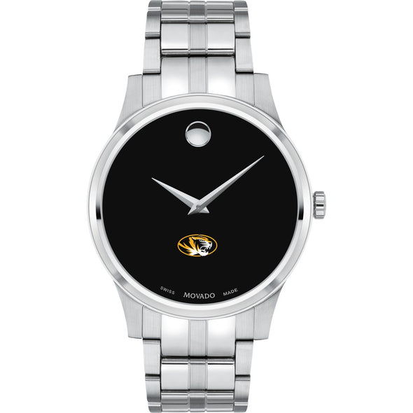 Missouri Men&#39;s Movado Collection Stainless Steel Watch with Black Dial Shot #2