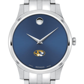 Missouri Men&#39;s Movado Collection Stainless Steel Watch with Blue Dial Shot #1