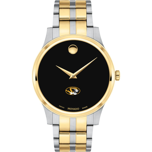 Missouri Men&#39;s Movado Collection Two-Tone Watch with Black Dial Shot #2