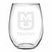 Missouri Stemless Wine Glasses Made in the USA