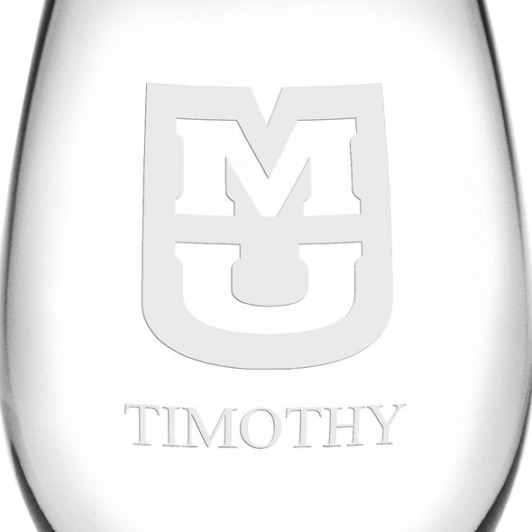 Missouri Stemless Wine Glasses Made in the USA Shot #3