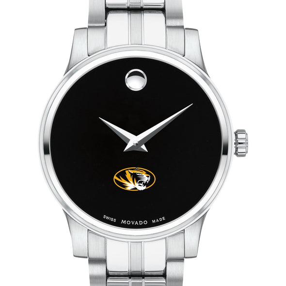 Missouri Women&#39;s Movado Stainless Steel Watch with Black Dial Shot #1