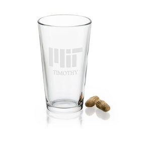 MIT 16 oz Pint Glass Shot #1