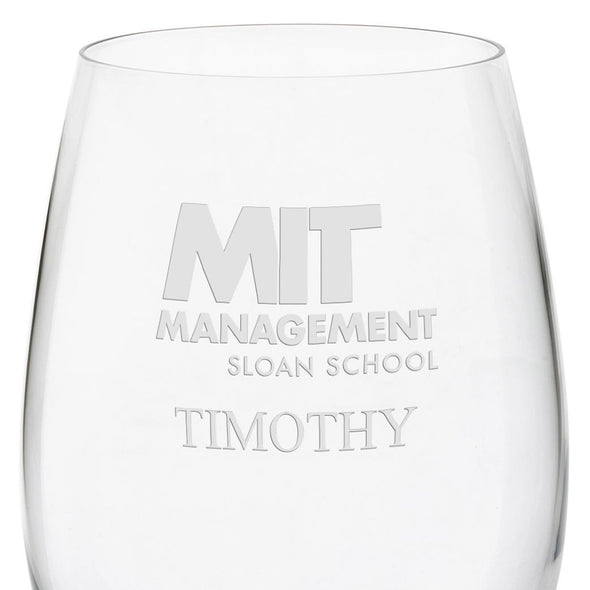 MIT Sloan Red Wine Glasses Shot #3