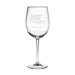 MIT Sloan School of Management Red Wine Glasses - Made in the USA