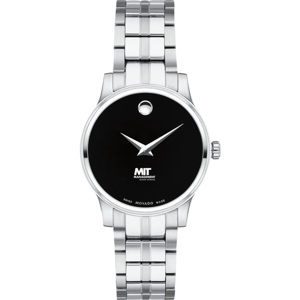 MIT Sloan Women&#39;s Movado Stainless Steel Watch with Black Dial Shot #2