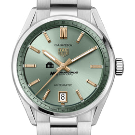 MIT Sloan Women&#39;s TAG Heuer Steel Carrera with Green Dial Shot #1