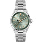 MIT Sloan Women's TAG Heuer Steel Carrera with Green Dial Shot #2