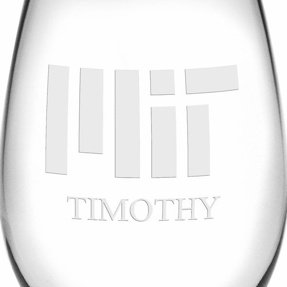 MIT Stemless Wine Glasses Made in the USA Shot #3